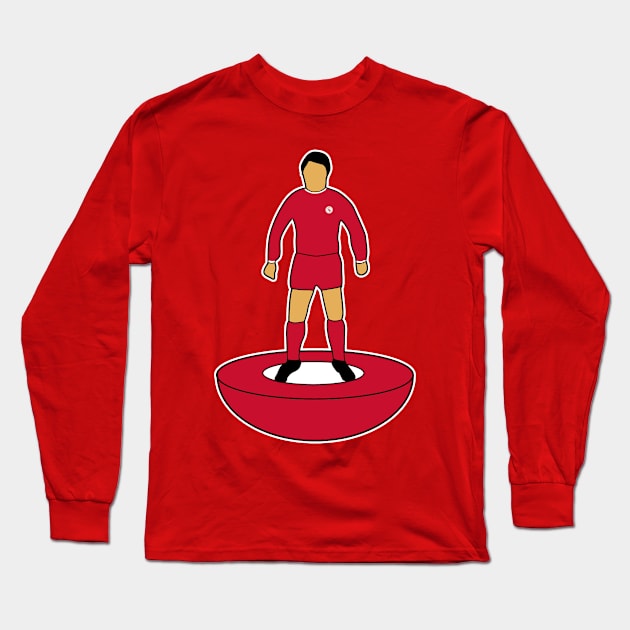 Liverpool Table Footballer Long Sleeve T-Shirt by Confusion101